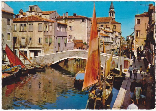Chioggia venezia canal - venezia,