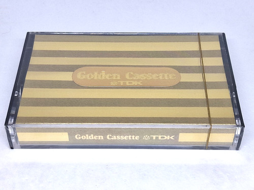 1973 tdk golden cassette - tdk,