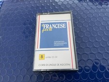 DE AGOSTINI AUDIOCASSETTA N 8  FRANCESE   PER TE  NUOVA MAI ASCOLTATA