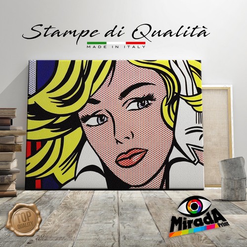 Quadro roy lichtenstein mmaybe - roy,