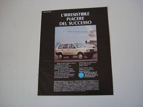 Advertising pubblicità 1986 - advertising,
