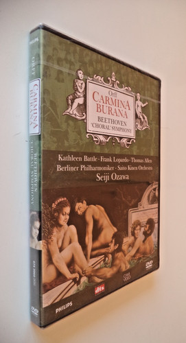 Dvd carmina burana beethoven - dvd,
