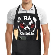 HEYOMI Grembiule da Barbecue