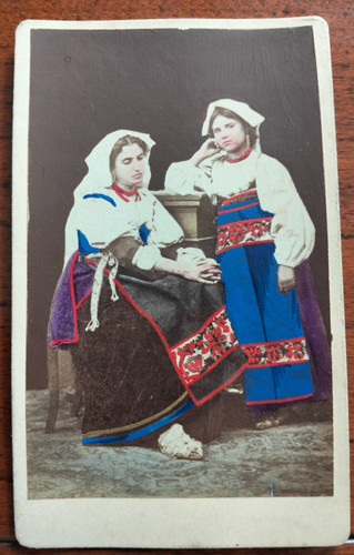 1865 fotografia costume - costume, romano