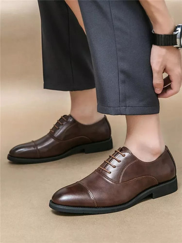 Scarpa uomo elegante marrone - scarpa,