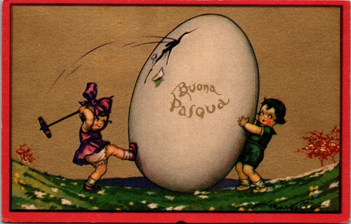 1935 buona pasqua bambini - 1935,