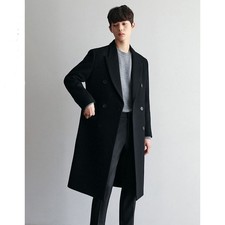 Trench Cappotto Uomo Ispessito