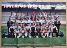 DOPPIO POSTER SQUADRA JUVENTUS