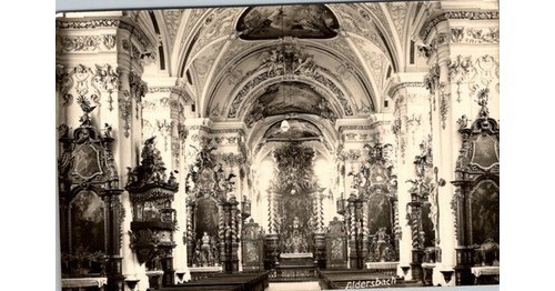 Cartolina altare barocco