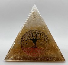 Piramide Orgonite Labradorite Albero Vita