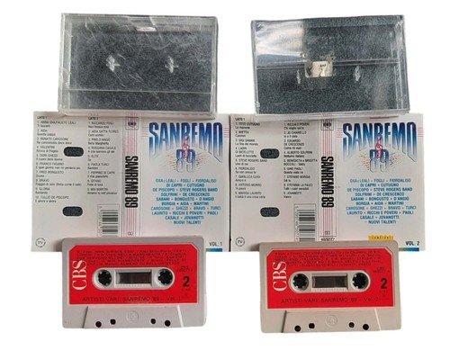 Sanremo doppia musicassetta - 89,
