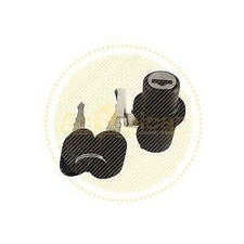 CHIUSURA BAULE PER FIAT PANDA 2 PORTE 01/89>12/02 PLASTICA NERA K27