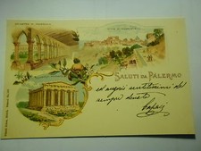 SALUTI DA PALERMO CARTOLINA