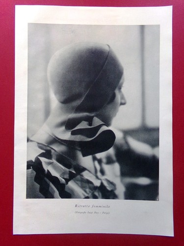 Stampa del 1929 ritratto - 1929,