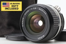SIC SN853xxx [OTTIMO COME NUOVO] Nikon Ai-s Ais Nikkor 24 mm f/2.8 MF custodia obiettivo largo GIAPPONE