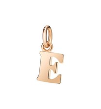 Ciondolo Dodo Lettera E DMB2008_LETEL_0009R DLET9/E Charms oro rosa 9 kt Nuovo