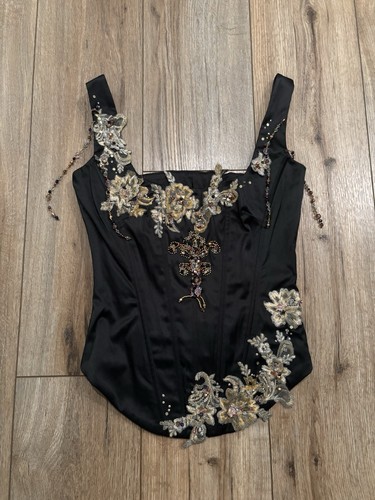 Nuovo top vintage y2k nero - nuovo,