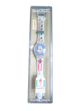 SWATCH VINTAGE NUOVO GK200 FUNZIONA  1993 CANE  SPAZIO  LAIKA URSS CCCP