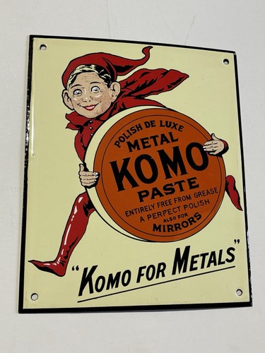 Insegna smaltata komo enamel - komo,