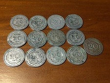 Lotto 13 monete 20 cent