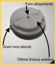 Supporto Staffa Ciclo Computer GARMIN ,  Grani Acciaio, Aggancio Alette Spezzate