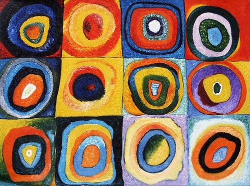 Kandinsky quadrati cerchi - kandinsky,