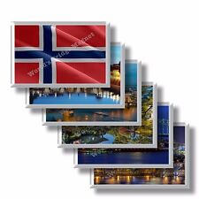 NORVEGIA - frigo calamita frigorifero magnete fridge magnet Kühlschrankmagnet