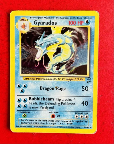 Lotto carte pokémon - pokémon, gyarados