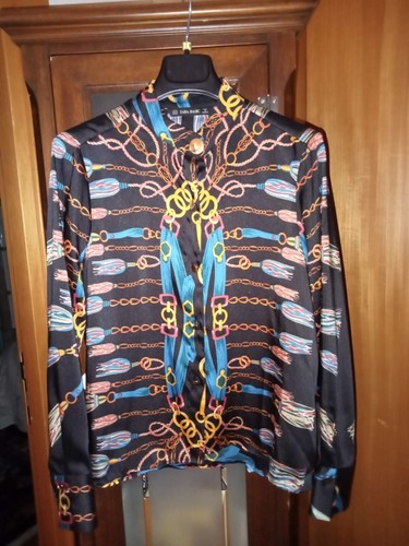 Camicia stampa catene zara - camicia,