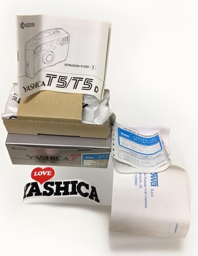 Scatola yashica t5 con - t5,