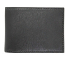 Portafoglio in Vera Pelle Uomo Porta Carte e ribaltina morbido con Portamonete