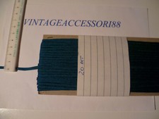 fettuccia color petrolio 20 mt tubolare segnalibro x rilegatore rilegatoria 3 mm