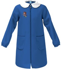 Grembiule Siggi Blu Bimba scuola primaria con cerniera