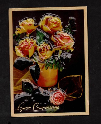 Cartolina buon compleanno - cartolina, di