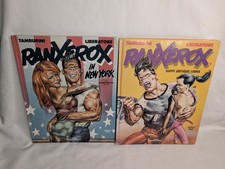 Lot 2 Ranxerox In NY Happy Birthday Lubna Hardcover 1st Ed Liberatori Tamburini