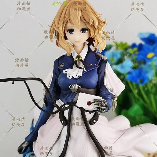 Statua statuina pvc viola - statua,