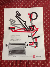 Pubblicità vintage  Olivetti 82 Diaspron