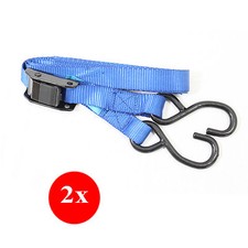 2x DynaSun FH45628 Cinghia Fissaggio a Nastro Tenditore Cintura Tensore e Ganci