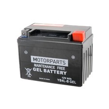 BATTERIA YB4L-B 12V 4AH GEL ATTIVATA PER APRILIA SCARABEO MINARELLI 50 2T