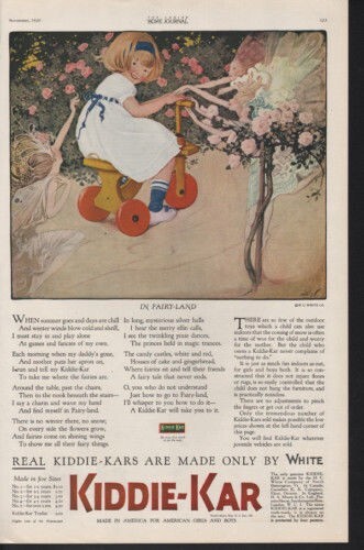 1920 kiddie kar ragazza pedale - 1920,