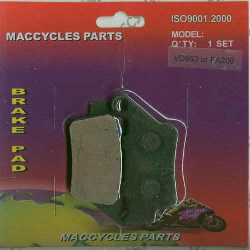 Honda disc brake pads vigor - honda,