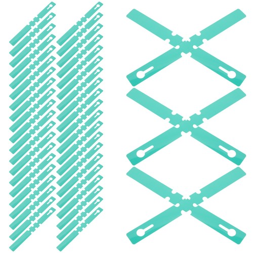 100 pezzi etichette plastica - pezzi,