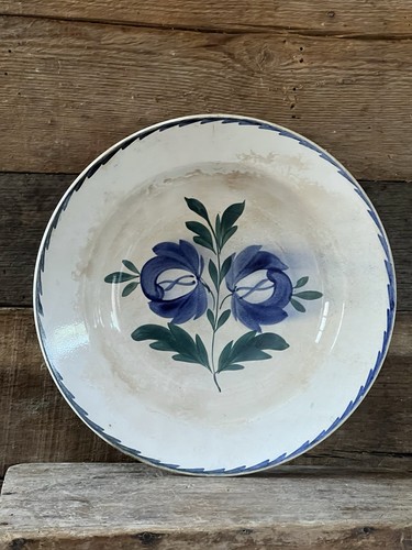 Antique french plate bowl - plate,