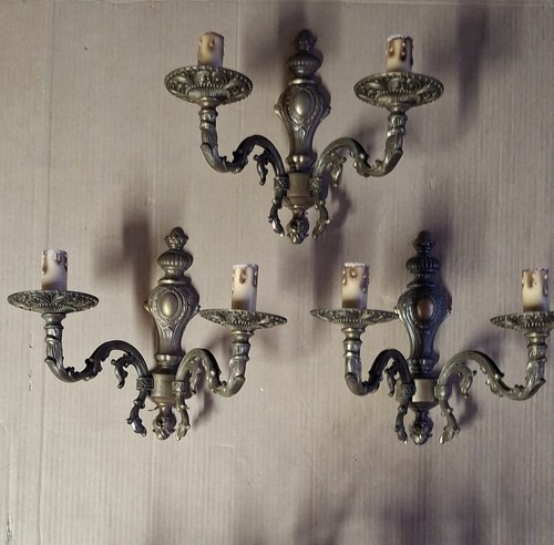 Applique luci ottone - applique,