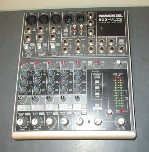Mackie 802 vlz3 canali senza - 8,