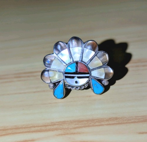 Anello tribale zuni - tribale, fronte