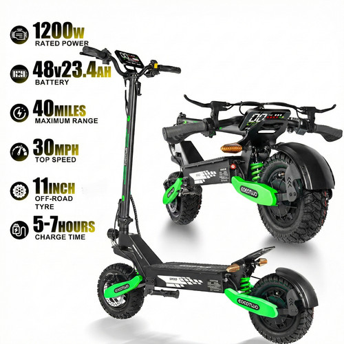 Eoeotwo 1200w off - 1200w, 11"off-road