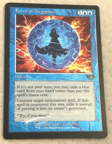 Force negation foil - -,