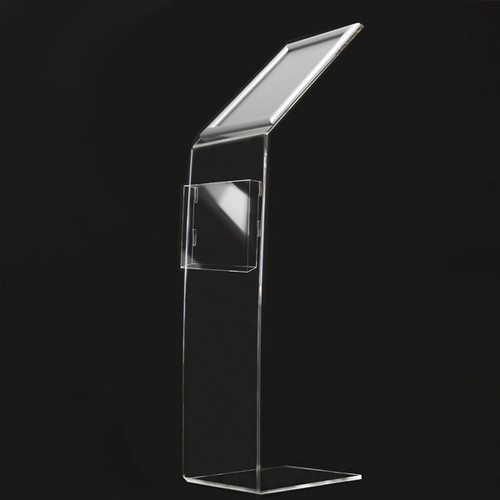 Leggio plexiglass con - leggio,