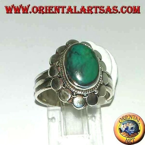 Anello argento con turchese - anello, in